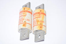 Lot of 2 NEW Gould Shawmut A50P125 Type 4 Fuses