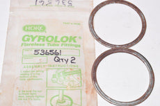 Lot of 2 NEW Gyrolok, Part: 536561, Gaskets