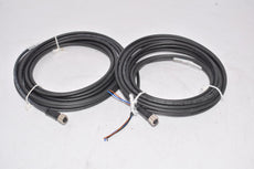 Lot of 2 NEW Numatics PXCST Cordset Cable 60 VAC/75VDC