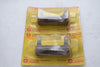 Lot of 2 NEW OHMITE L25J100K RESISTOR 25 WATT 100K OHMS 100000 OHMS BROWN CERAMIC