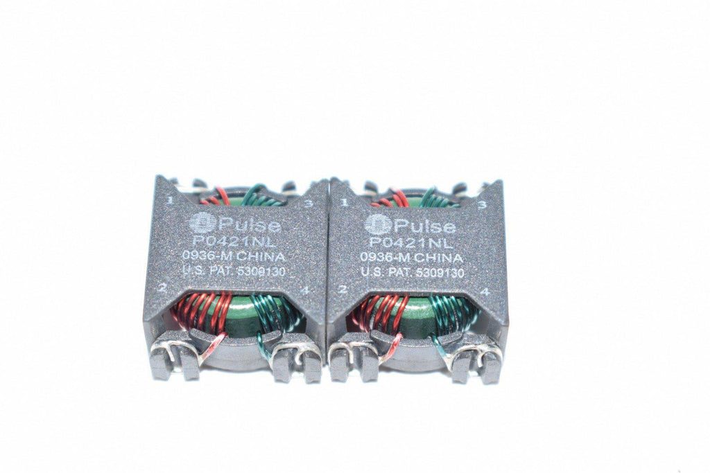Lot of 2 NEW Pulse Electronics P0421NL Common Mode Chokes / Filters SMD CommonMode Choke 220uH .06Ohms