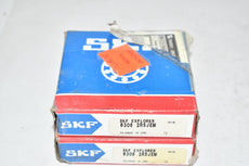 Lot of 2 NEW SKF 6308 2RSJEM Radial/Deep Groove Ball Bearing - Round Bore, 40 mm ID, 90 mm OD, 23 mm Width, Double Sealed, C3