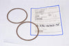 Lot of 2 NEW Thomas Industrial Part: VB75232, 568-232 Brown Fluoroelastomer O-Ring, 2.374''