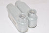 Lot of 2 NEW Westgate Manufacturing Threaded Conduit Bodies Type LB Series LB-50CG