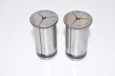 Lot of 2 NIKKEN KM1 1/4-3/16 Straight Collet, Milling Chuck Collet Machinist Tooling