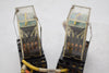 Lot of 2 Omron MY4N-CR 110/120 VAC Relay W/ Relay Bases