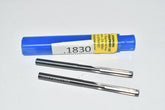Lot of 2 Procarb .1830 Solid Carbide Reamer