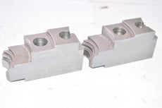Lot of 2 Production Turning 65-06-SP Serrated Soft Chuck Jaws, 3'' OAL