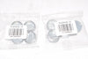 Lot of 2 Raco INC 5269-0 1/2'' Gray Weatherproof Outlet Box Closure Plugs