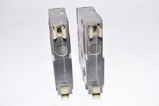 Lot of 2 Square D 20 Amp 10000 AIC 120/240 VAC Circuit Breaker Switches