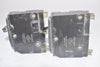 Lot of 2 Square D 20 Amp 10000 AIC 120/240 VAC Circuit Breaker Switches