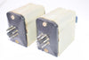 Lot of 2 Square D FPD0-22 Class 8501 Pilot Duty Relay Switch 8 Pin