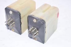 Lot of 2 Square D Type: FP0-22 Class 8501 AC Pilot Duty Relay Switch 8 Pin