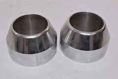 Lot of 2 Stainless Fittings, Adapters, Stainless Steel