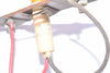 Lot of 2 Vintage Industrial Devices 1010B1 Amber Indicator Lights 3-7/8'' W