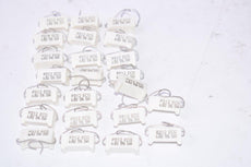 Lot of 23 NEW P312 ECG 6.8 OHM 5% 5W Cement Wirewound Flameproof Resistor