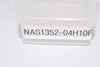 Lot of 25 NEW NAS1352-04H10P National Aeronautical Standard Socket Head Cap Screws Fastener Length: 5/8'', Hole Diameter