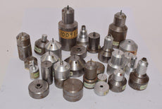 Lot of 27 lbs. Calibration Weights Electronic Pin Gage Mixed Lot, ITT CANNON
