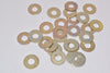 Lot of 28 NEW 98026A031 Grade 8 Steel Washer Zinc Yellow-Chromate Plated, for 3/8'' Screw Size, 1'' OD