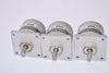 Lot of 3 BEI Motion Systems H25D-SS-1-ABC-88C30-LED-EM16-S Industrial Encoders