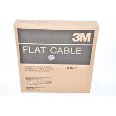 Lot of 3 Boxes NEW 3M 1700/34-100 Flat Cables .050'' 34C TWISTED 10 COLOR 28AWG