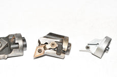 Lot of 3 Indexable Modular Boring Bar Head Top Notch Insert