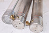Lot of 3 Lube Devices Sight Glass Cylinders