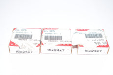 Lot of 3 NEW Consolidated 15 x 24 x 7 Seals