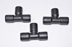 Lot of 3 NEW Legris TX18 Size 14 Push-In TEE Fittings