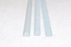 Lot of 3 NEW Three Square, Aluminum Oxide, Toolroom Finishing Stick 1/4'' x 4''