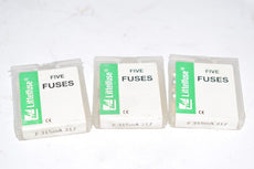 Lot of 3 Packs of 5 Littelfuse F315mA 217 Fuses
