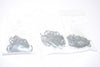 Lot of 3 Packs of 50 C-68ST PA Rotor Clip Retaining Rings, 11/16''