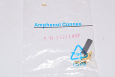 Lot of 3 Packs of NEW Amphenol RF 132114RP RF Connectors / Coaxial Connectors SMA ST CRMP PLG RG 174/316 GOLD REV POL