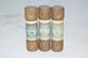 Lot of 3 Reliance KON-1 One-Time Fuse 250V