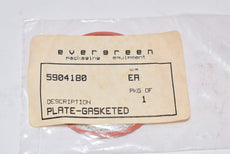 Lot of 31 NEW Evergreen 5904180 Plate Gasketed Rubber Gasket
