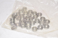 Lot of 35 NEW 608Z  Deep Groove Ball Bearing - Straight Bore, 8 mm ID, 22 mm OD, 7 mm Width