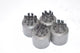 Lot of 4 Amada Strippit Wilson Punch Press Button Brushes, 1'' OD