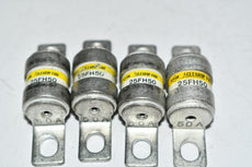 Lot of 4 Kyosan Clearup Fuse 25FH50 50A 250V