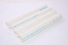 Lot of 4 Mixed PVC Pipe 759388100955, 112505W PVC 450 PSI