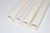 Lot of 4 Mixed PVC Pipe 759388100955, 112505W PVC 450 PSI