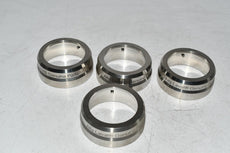 Lot of 4 NEW Alfa Laval Stainless Steel Coupling Parts 2-1/2'' OD