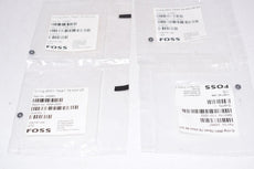 Lot of 4 NEW Foss 243667 O-Rings 0001.78 x 01.78 Nitril p5 for Milkoscan Analyzer