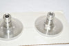 Lot of 4 NEW HIS VC-KF-50BB08FSM Size-50 Face Seal Adapter 2in 1/2in Stainless