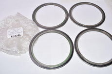 Lot of 4 NEW Part: 637186 Gaskets, 6-3/8'' OD x 5-1/8'' ID