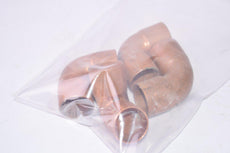Lot of 4 NIBCO Copper Elbow Pipe Fittings, Plumber Fittings