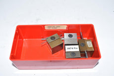 Lot of 4 Pin Gages Measurement Tooling, Machinist inspection Holders Lista Tray