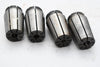 Lot of 4 TSD Universal AF Collet Holders 7/16'' 1/4'' 3/8'' 3/8''