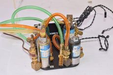 Lot of 4 Ultratech Stepper, UTS, Solenoid Valve Assembly, 0526-585000 W/ Tubing Included