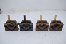 Lot of 4 Westinghouse Thermal Overload Relay Parts