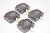 Lot of 4 Wood Electric W67A2Q1-3-15 Circuit Breaker Switches 15 Amps 250VAC MAX